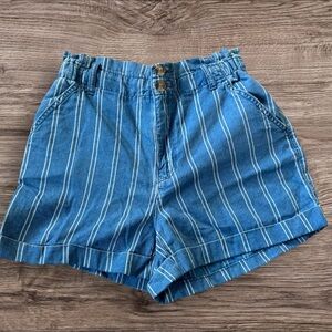 American Eagle striped shorts size 4